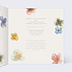 Faire part mariage Profusion Aquarelle Intérieur Droit