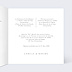 Faire part mariage Romance Intérieur Droit