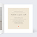 Faire part mariage Tandem Intérieur Droit