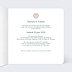 Faire part mariage Timeline Blanc Intérieur Droit