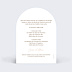 Faire part mariage Flower of Fall avec Photo Verso