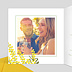 Faire part mariage Mimosa Intérieur Gauche