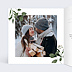 Faire-part Mariage Automne Chic Blanc