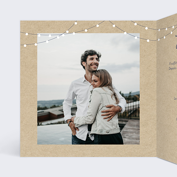 Faire-part Mariage Notre Histoire