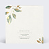 Faire part mariage Feuilles de Jade Verso