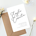 Faire part mariage Jeu Typographique Après 4