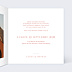 Faire-part Mariage Programme Illustré