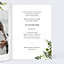 Faire-part Mariage White Garden