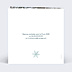Faire-part Mariage Sous la neige