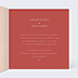 Faire-part Mariage Velours