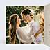 Faire-part Mariage Couronne Ocre Eucalyptus Kraft