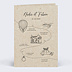 Faire-part Mariage Timeline Voyage