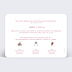 Faire-part Mariage Roses Rouges