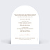 Faire-part Mariage Flower of Fall avec Photo