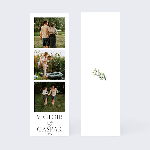 Faire-part Mariage Végétal chic