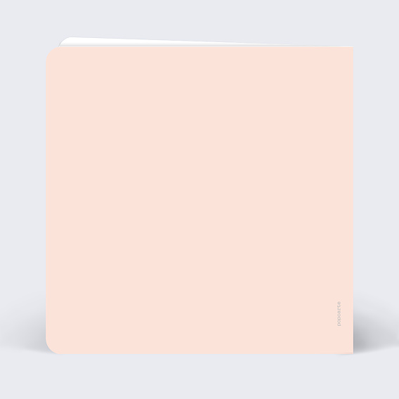 Faire part naissance Couronne de Fleurs Verso