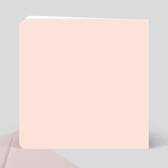 Faire part naissance Couronne de Fleurs Verso