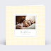 Faire part naissance Damier