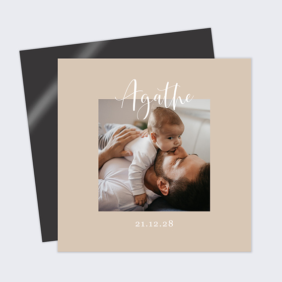 Faire part naissance Musique