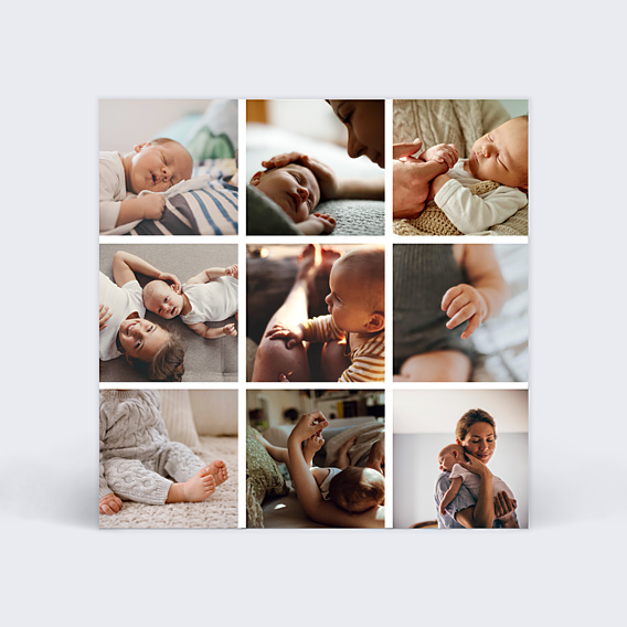 Faire-part Naissance Pop Art