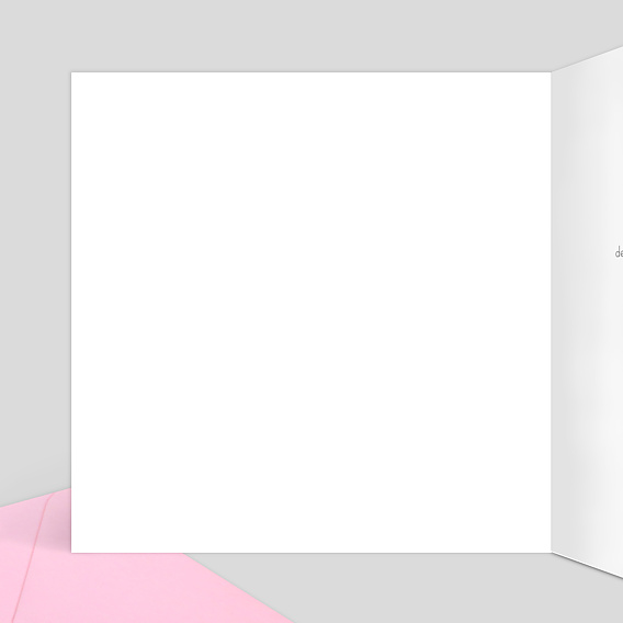 Faire part naissance Pop Art Intérieur Gauche