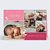 Faire part naissance Scrapbooking