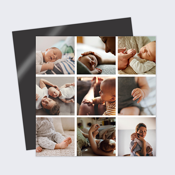 Faire part naissance Pop Art