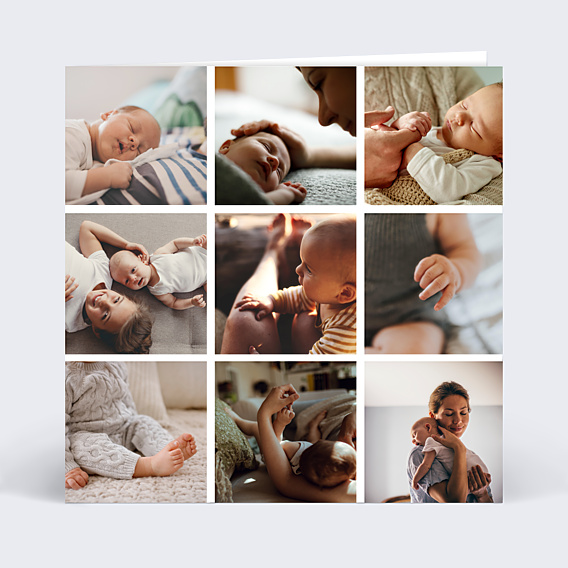 Faire-part Naissance Pop Art