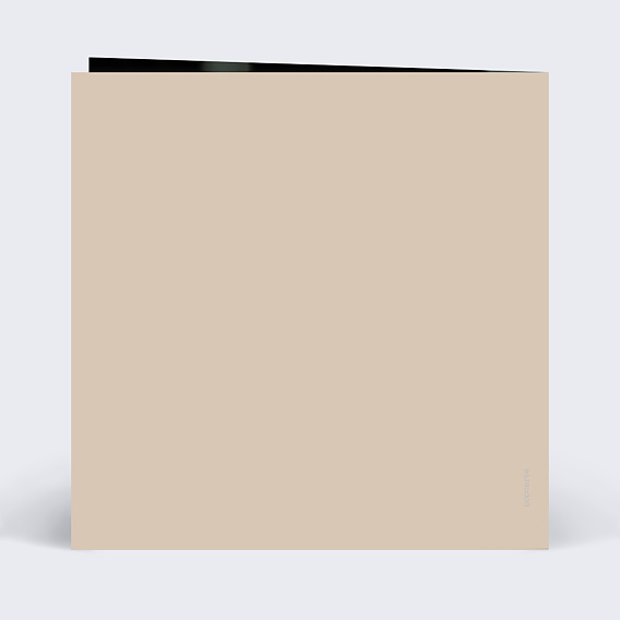 Faire part naissance Musique Verso