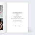 Faire part naissance Couverture Intérieur Droit