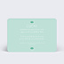 Faire-part Naissance Nuage vert