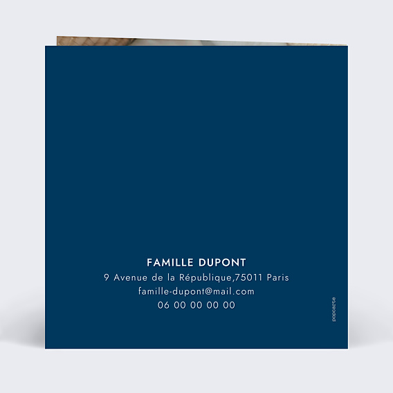 Faire-part Naissance Foot