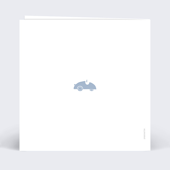 Faire-part Naissance Voiture