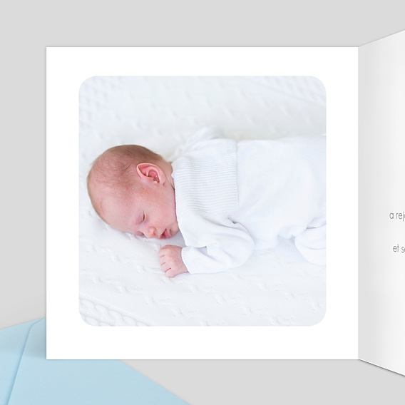 Faire-part Naissance En famille