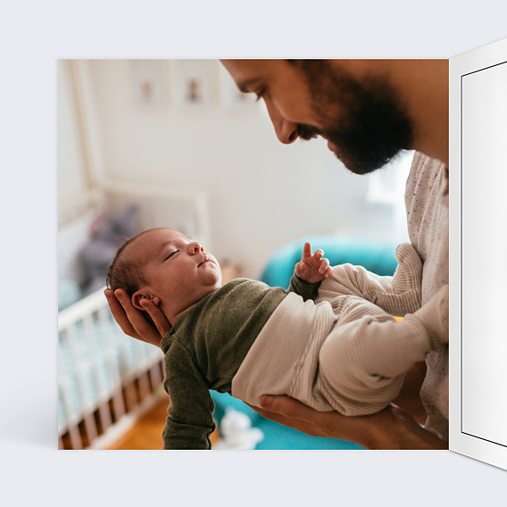 Faire part naissance Multi-Photos Intérieur Gauche