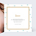 Faire part naissance Chic Pois Intérieur Droit