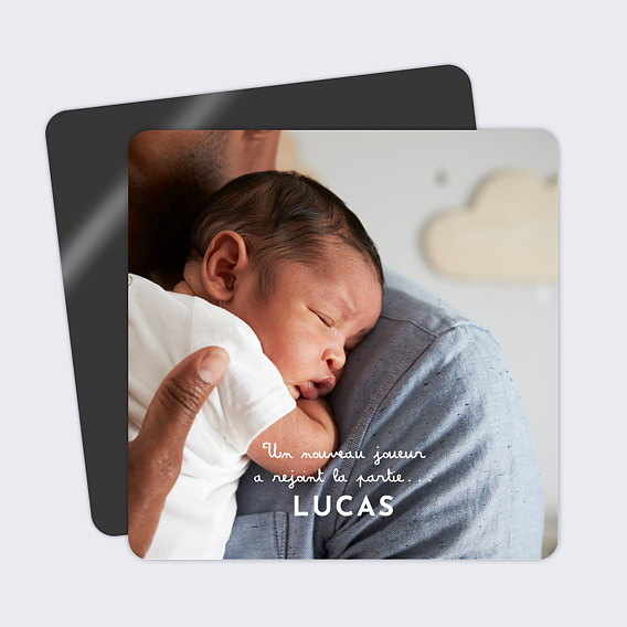 Faire part naissance Geek
