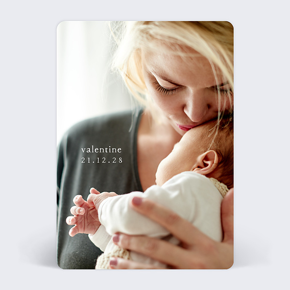 Faire part naissance Amour Infini
