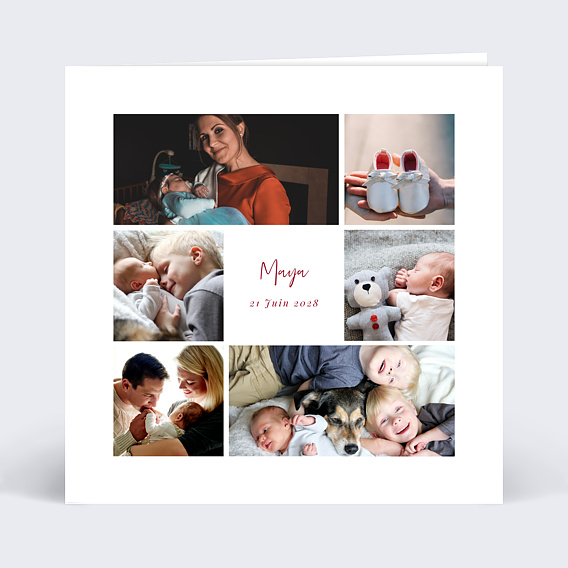 Faire part naissance Chic
