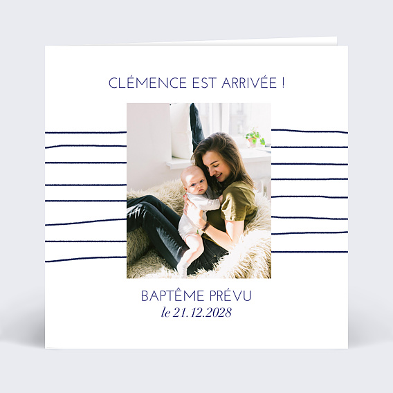 Faire part naissance Heureux Évènements 