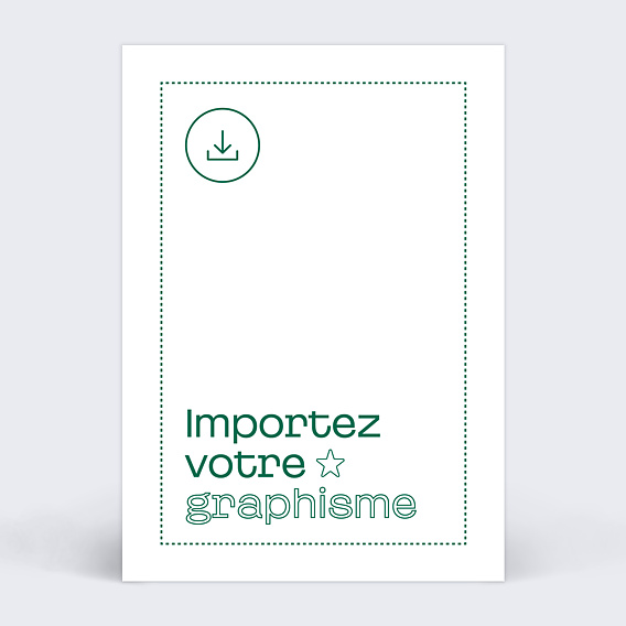 Faire-part Naissance Importez votre graphisme