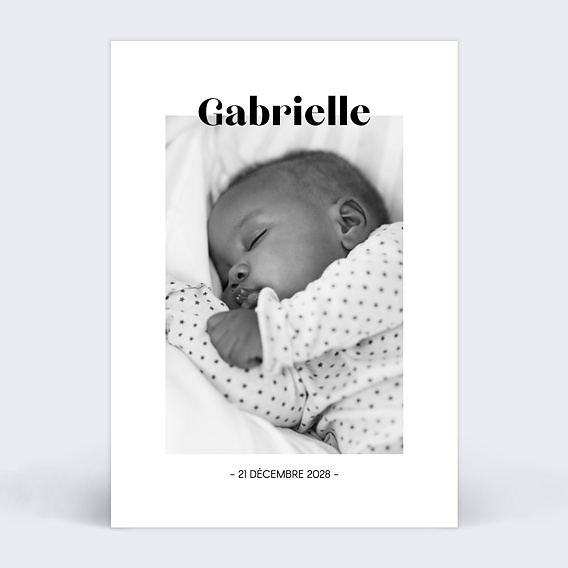 Faire part naissance Innocence