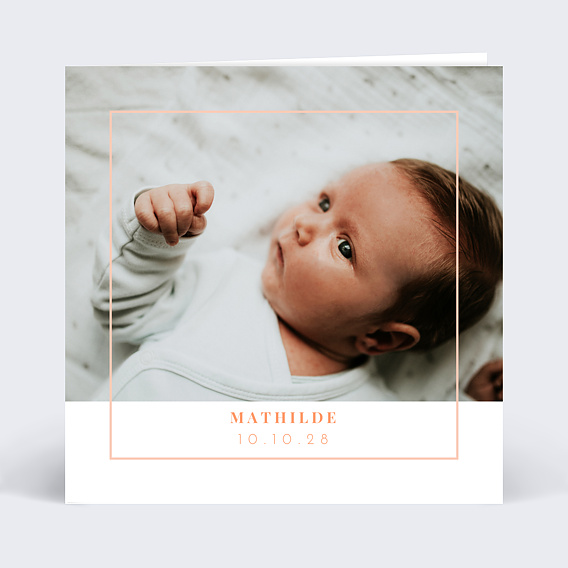 Faire part naissance Joli Filet
