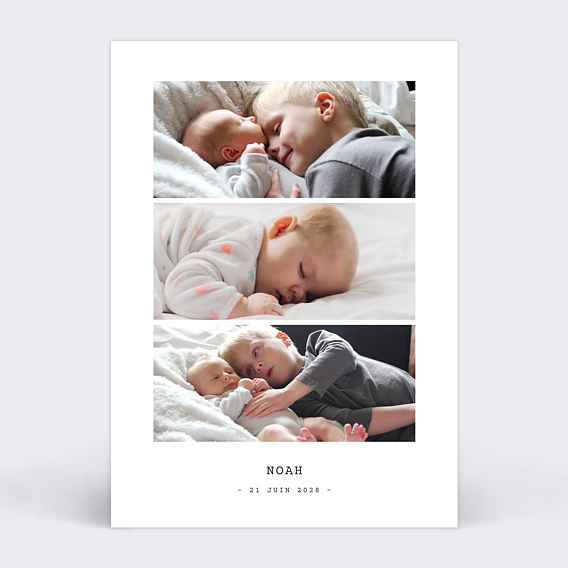 Faire-Part de Naissance Polaroid III