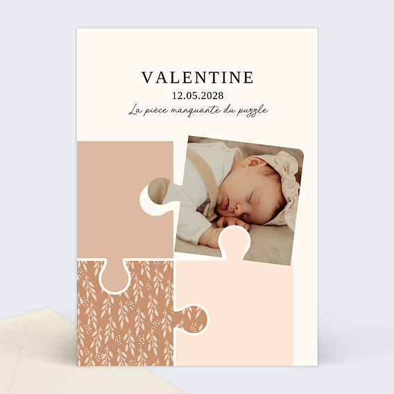 Livre de naissance personnalisable rose : Chez Rentreediscount