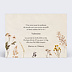 Faire part naissance Bouquet Sauvage Paysage Verso