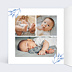 Faire-part Naissance Bleuet