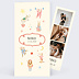 Faire-part Naissance Douce parade - Clara Dassie x Popcarte