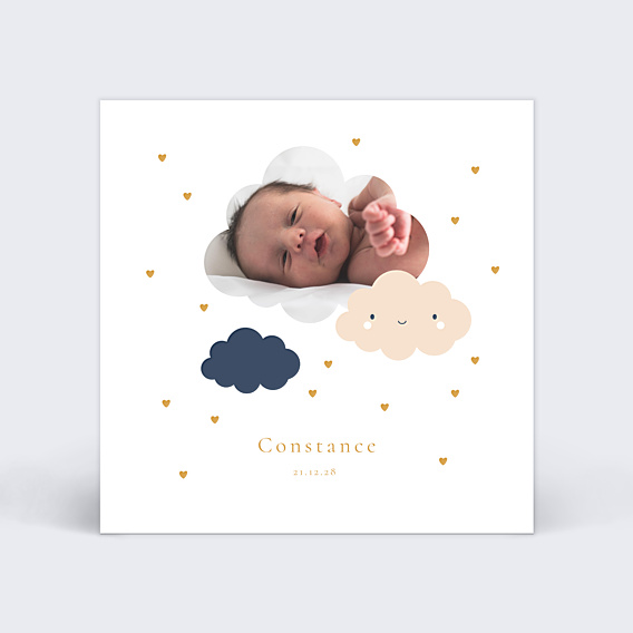 Faire-part Naissance Petit Nuage
