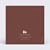Faire part naissance Chocolat Verso